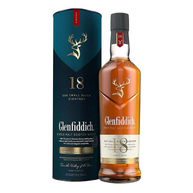 Glenfiddich 18YO 40% 0.7 L TUBE