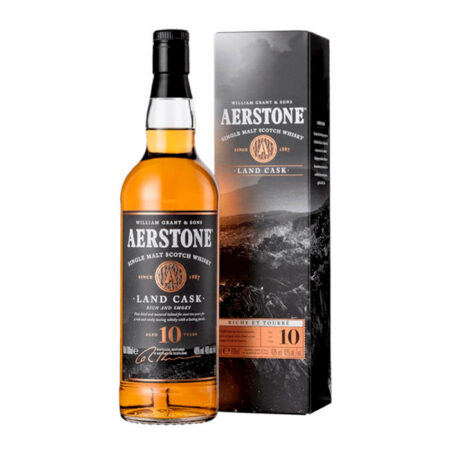 Aerstone Single Malt 10YO Land Cask Smoky 40% 0.7L GB