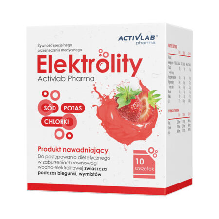 Activelab P. elektrolüüdid maasika maitseline 10tk