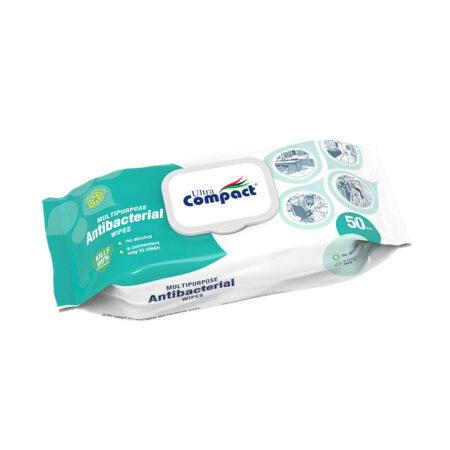ULTRA COMPACT Antibakteriaalsed üldpuhastuslapid 50 tk