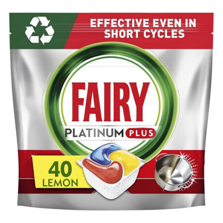 Fairy Nõudepesumasina kapslid Platinum Plus Complete Lemon 40tk
