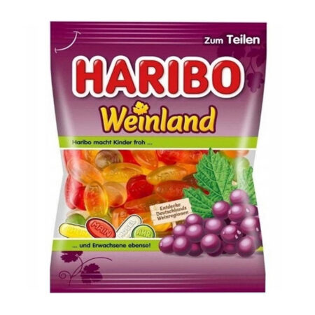 Haribo viinamarja kummikommid 100g