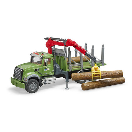 Mack metsaveoauto kraanaga+ 3 palki***