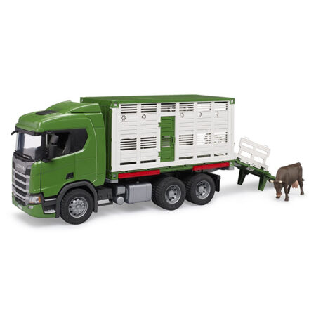 Scania Super 560R loomaauto+lehm