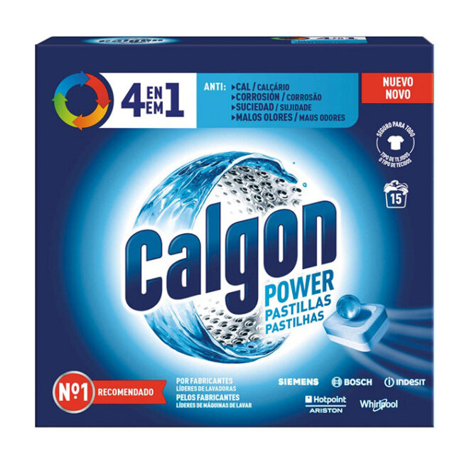 Calgon 4in1 pesukoneen hoito tabletit 15kpl