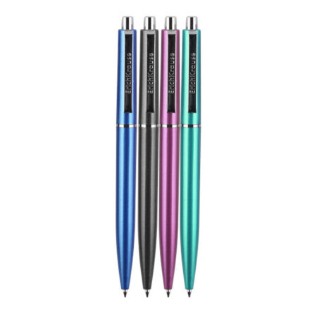 Pastapliiats lülitiga Smart Metallic Matic 0.7, sinine