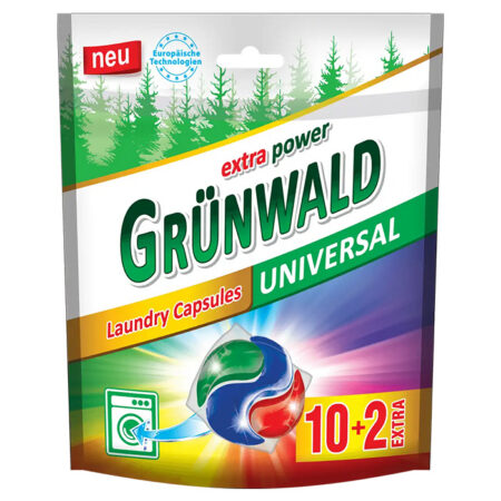 Grünwald pesupesemiskapslid universaalne 12 tk