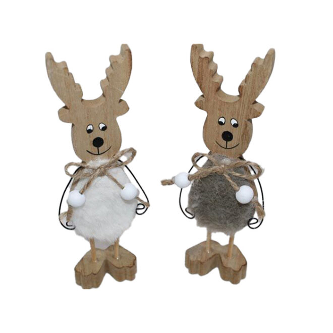 Puidust jõulukaunistused Jänes