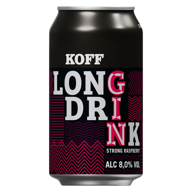 Koff Strong Raspberry 8% 0,33L purk