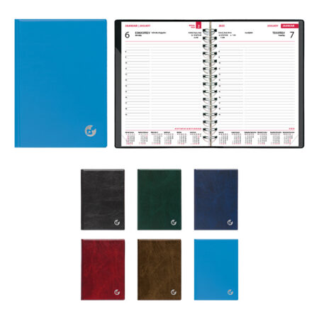 Boss Päev A5, spiraalköide, plastikkaaned