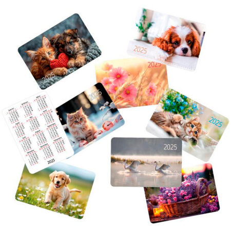 Taskukalender, 65x95mm