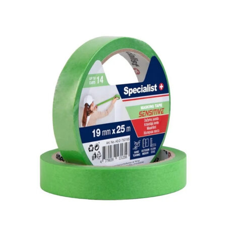 SPECIALIST+ maalriteip SENSITIVE, 19mm x 25 m