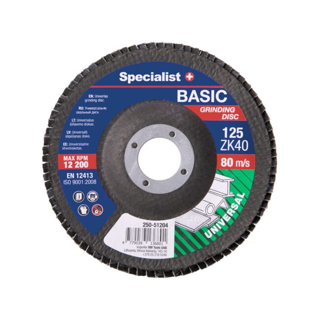 SPECIALIST+ lamellketas BASIC, ZK40, 125 mm
