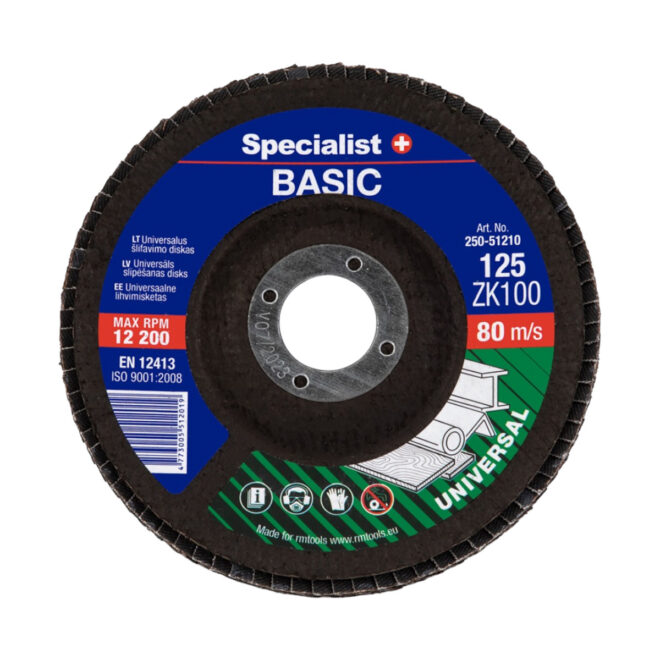 SPECIALIST+ lamellketas BASIC, ZK100, 125 mm