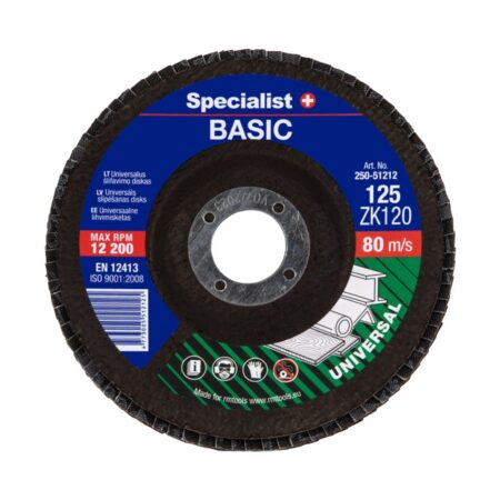 SPECIALIST+ lamellketas BASIC, ZK125, 125 mm
