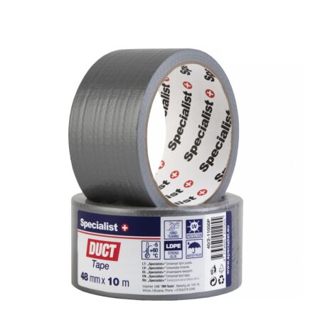 SPECIALIST+ niiskuskindel teip, 48 mm x 10 m, hall