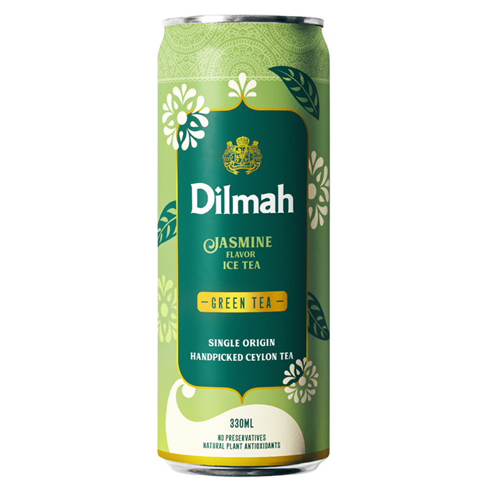 DILMAH roheline jäätee Jasmiin 330ml
