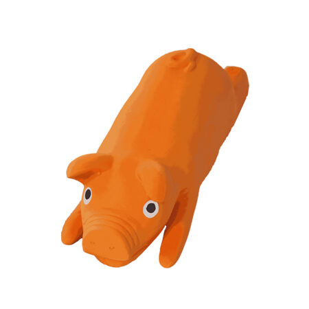 Bubu Pets LATEX koeramänguasi siga piiksutajaga 23cm