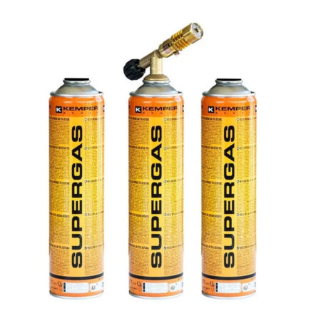 Gaasipõleti KEMPER + 3 gaasi 600 ml