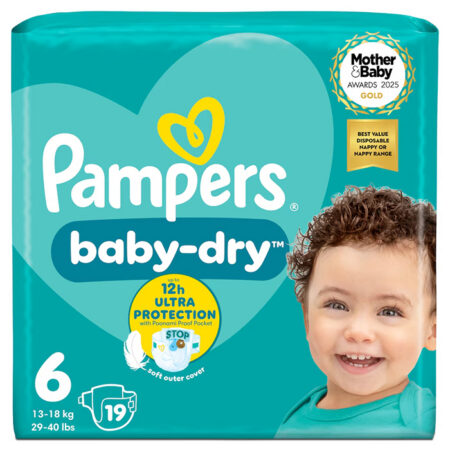 Pampers Baby Dry Püksmähkmed S6 19tk