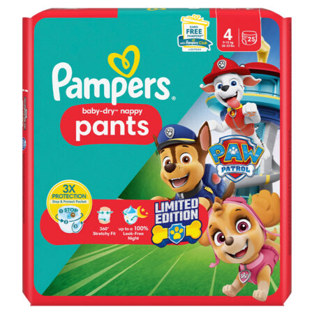 Pampers Baby Dry Püksmähkmed S4 25tk