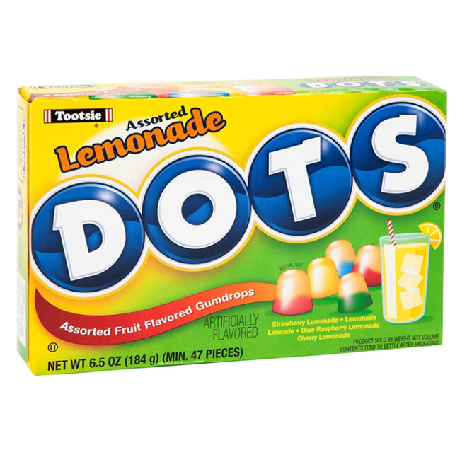 Dots Assorted Lemonade kummikommid 184g