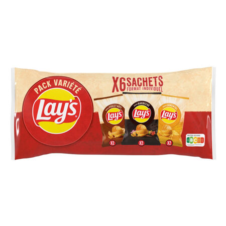 LAY´s Kartulikrõps multipakk 27.5g X6