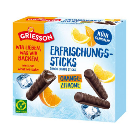 Griesson Tsitruse pulgad šokolaadis 150g