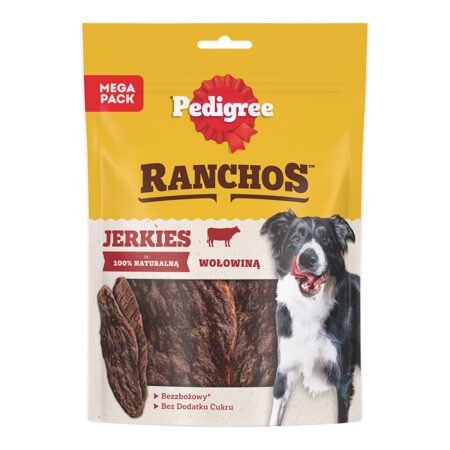 Pedigree Koeramaius Ranchos Jerkies veiselihaga 180g