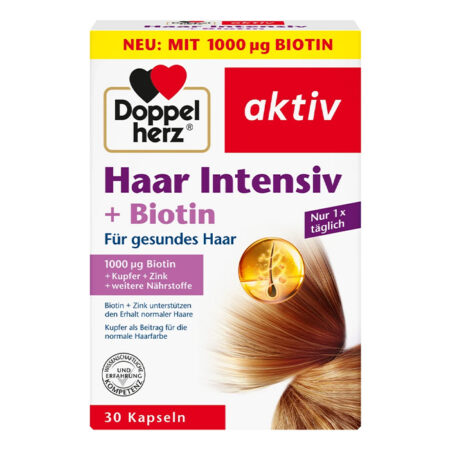 Doppelherz juuksehooldus intensiivraviks + biotiin, 17,4 g