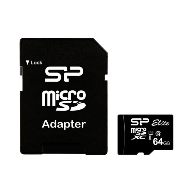 *SP Micro SDXC standardi mälukaart 64GB class10, Full HD