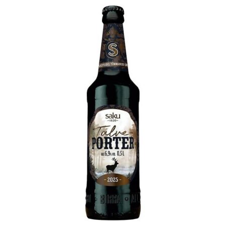 Saku Winter Porter 6,9% 0,5 л бутылка