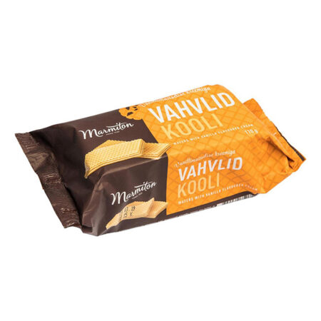MARMITON Vahvel "Kooli" vanillimaitselise kreemiga 110g