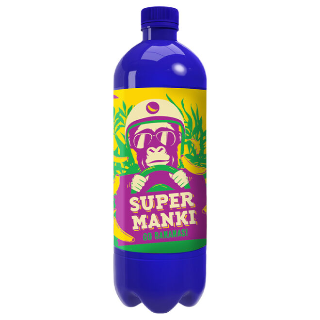 Super Manki GO Banana 0,5L PET