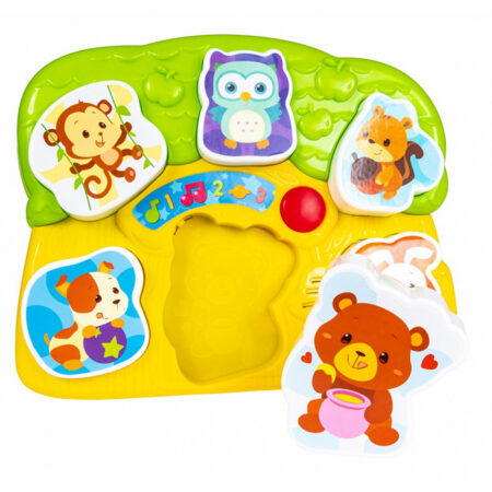 Winfun Loomapuzzle beebidele heli ja valgusega