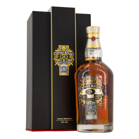 Chivas Regal 25YO Scotc h Whisky 40% 0,7L karbis