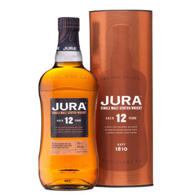 Jura 12YO Single Malt 40% 0,7L Karbis