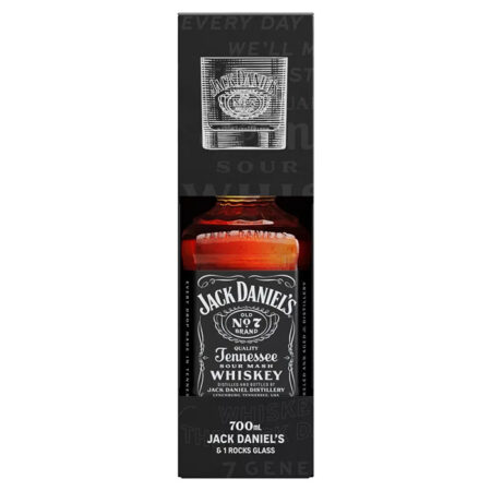 Jack Daniel's Tennessee Whiskey 40% 0,7L Klaasiga