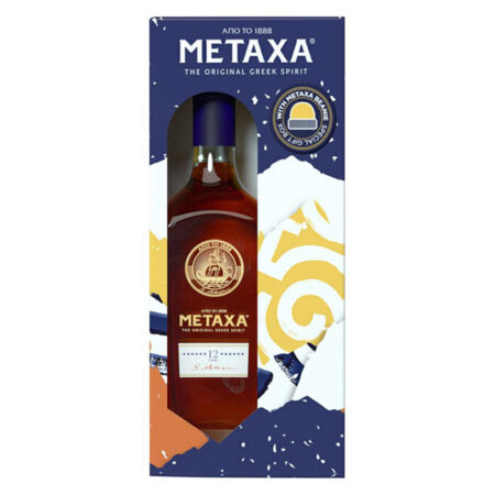 Metaxa 12* 40% 0,7L Winter Hat karbis