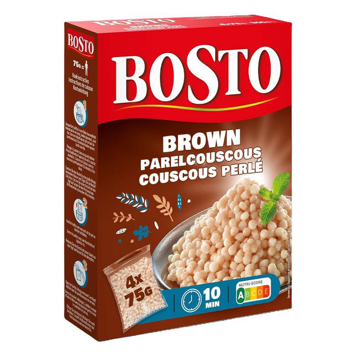 Pruun pärlkuskuss 4x75g