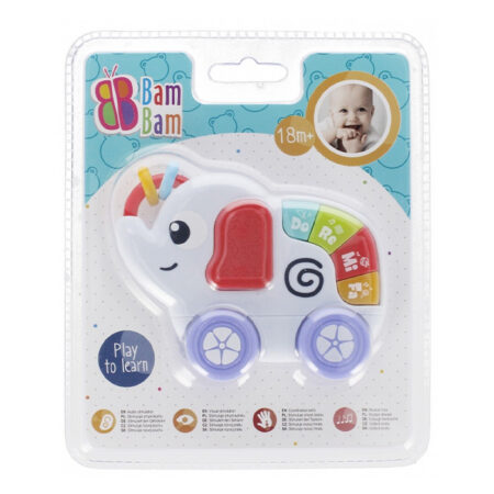 Bam bam muusikaline elevant 16x19x5