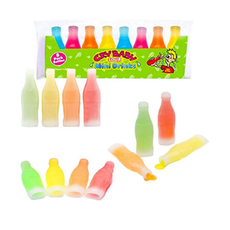 Cry Baby Sour Wax Bottles 8tk