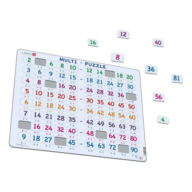 Puzzle Korrutamine MAXI