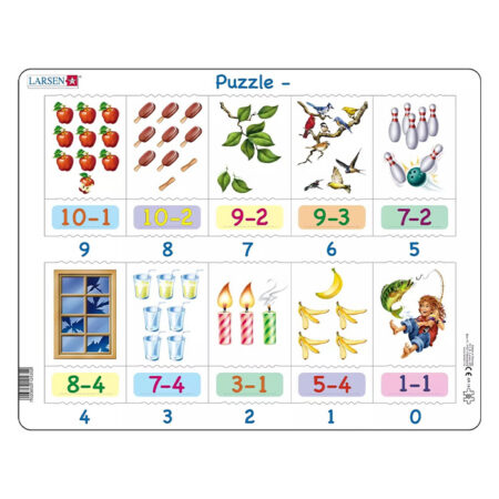 Puzzle Lahutamine MAXI