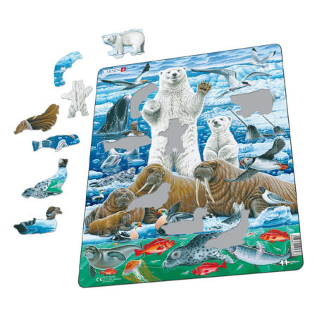 Larsen Puzzle Jääkaru ja morsad MAXI