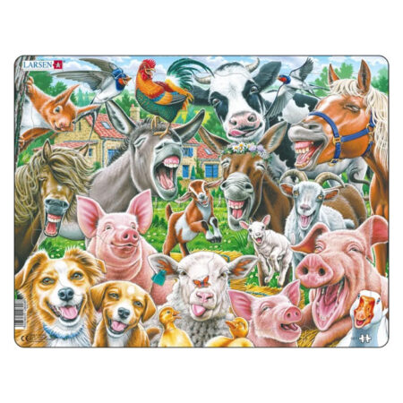 Puzzle Rõõmsad farmiloomad MAXI