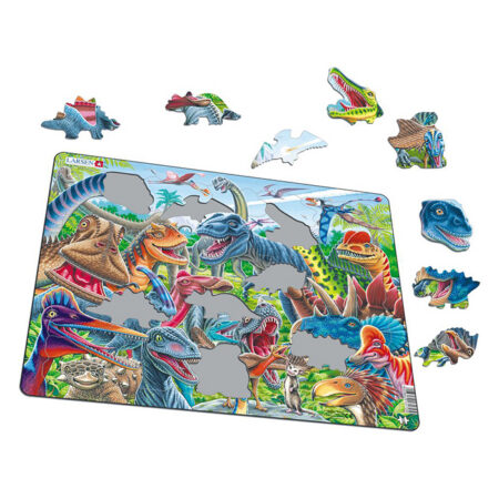 Puzzle Rõõmsad dinosaurused MAXI