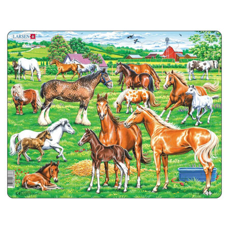 Puzzle Hobused koplis MAXI