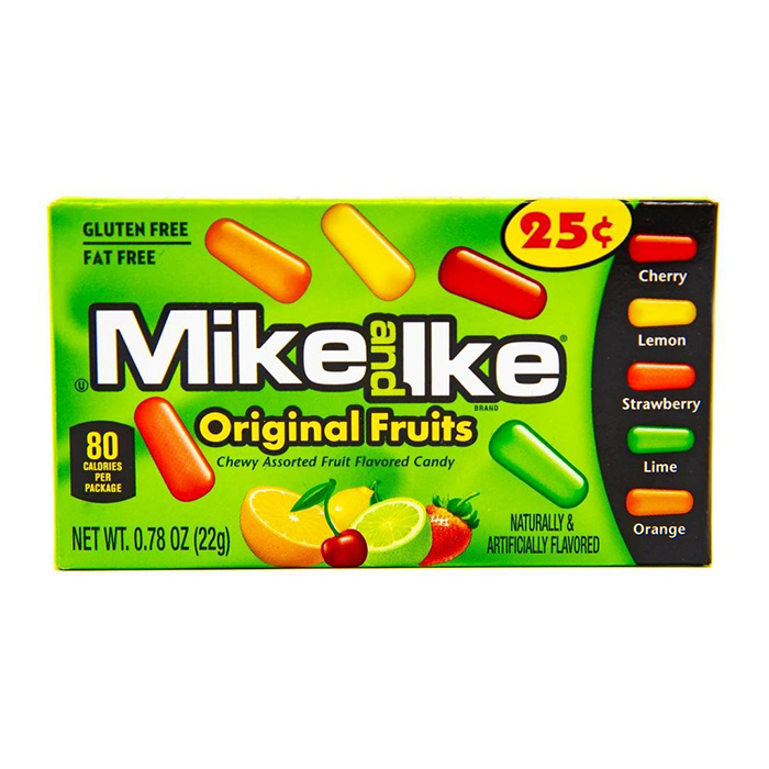 Mike&Ike klaaskommid 120g
