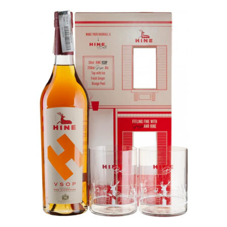 Hine V.S.O.P. 40% 0.7 L GB + 2 klaasi